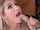 blonde cumshot swallow