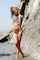beach blonde bottomless
