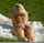 nude outdoor blonde