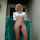 milf outside bottomless