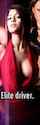 big tits pink dress brunette
