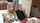handjob under table blonde