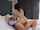 black hair blowjob feet