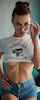 teen glasses brunette
