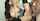 brunette stockings office