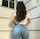 brunette jeans hot