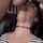 tits blowjob choker