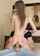 blonle straight slender
