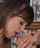 lesbian kissing long tongue