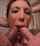 double blowjob brunette