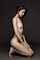 brunette white kneeling