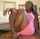 ebony feet pink dress