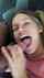 blowjob blonde smile