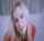 blonde teen white couch