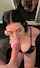 kitchen dark hair blowjob