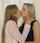 dark hair blond hair lesbians