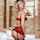 red lingerie petite