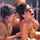 lesbian bondage kissing