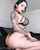 cam girl tattoo goth
