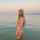 beach blonde teen