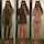 undressing brown hair nude