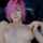 camgirl gamer pink hair