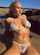 model bikini beach
