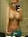 blonde, amateur, nude, topless, glasses
