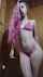 camgirl amateur pink hair