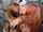 redhead kissing teen