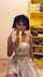ball gag black hair banana