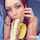 banana deepthroat tease