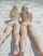 blond beach sand
