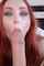 blowjob brown hair grey eyes