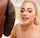 blonde interracial facial