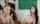 dark hair threesome handjob