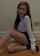 teen cute brunette