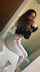 dark hair mirror teen