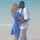 blonde interracial kissing