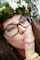 amateur glasses blowjob