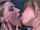 lesbian tongue kiss