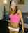 college teen pink