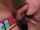 purple hair bondage deepthroat