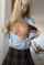 blonde petite schoolgirl