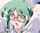 hentai green hair glasses