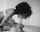 ebony curly hair blowjob