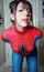 cosplay spiderman brunette