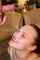 brunette smiling facial