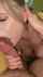 blow job blonde deep throat