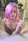 blowjob pink hair cute